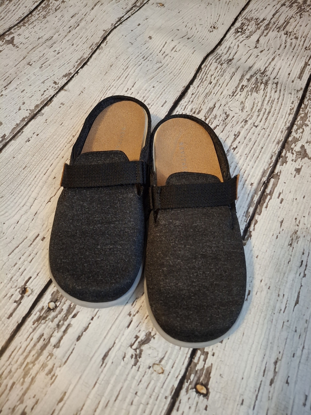 Revitalign Casual Women's Slip-On Mules in Dark Gray - Comfortable Everyday Clog